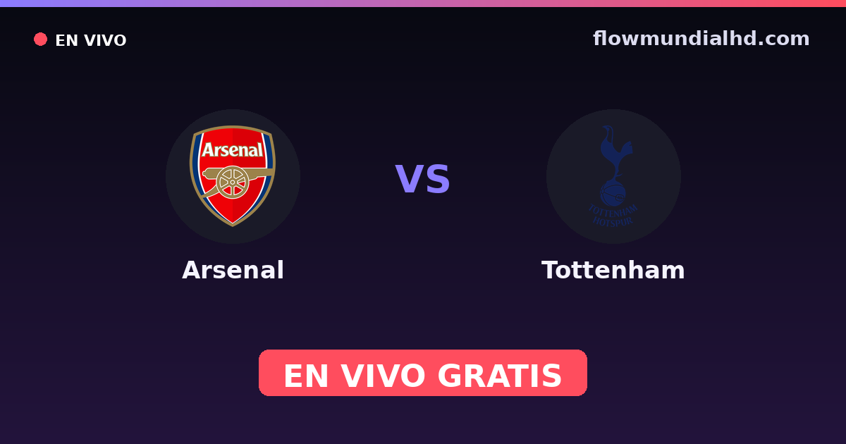 Arsenal vs Tottenham — FA Women's League Cup, Women Club Friendly Games · historial y dónde ver en vivo gratis en FlowMundial HD