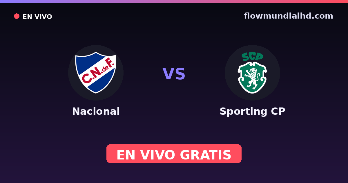 Nacional vs Sporting CP — Liga Portugal Betclic, Portugal Friendly Games · historial y dónde ver en vivo gratis en FlowMundial HD